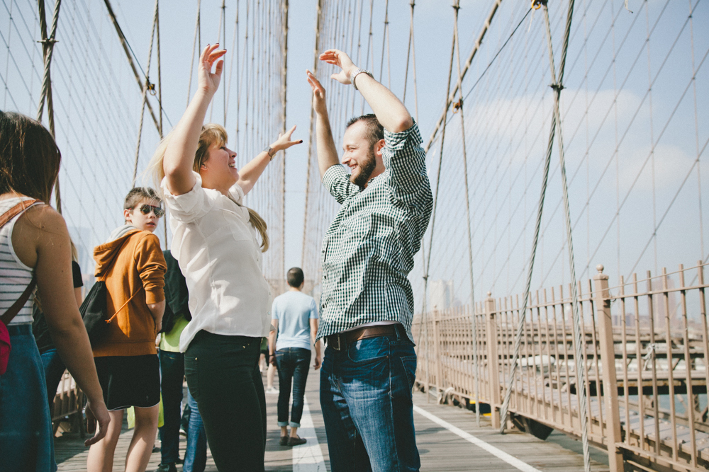 Brooklyn Bridge Engagement