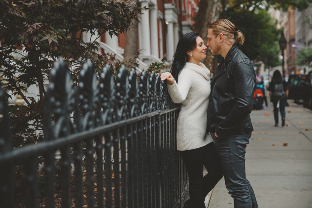 Tuscan hills engagement