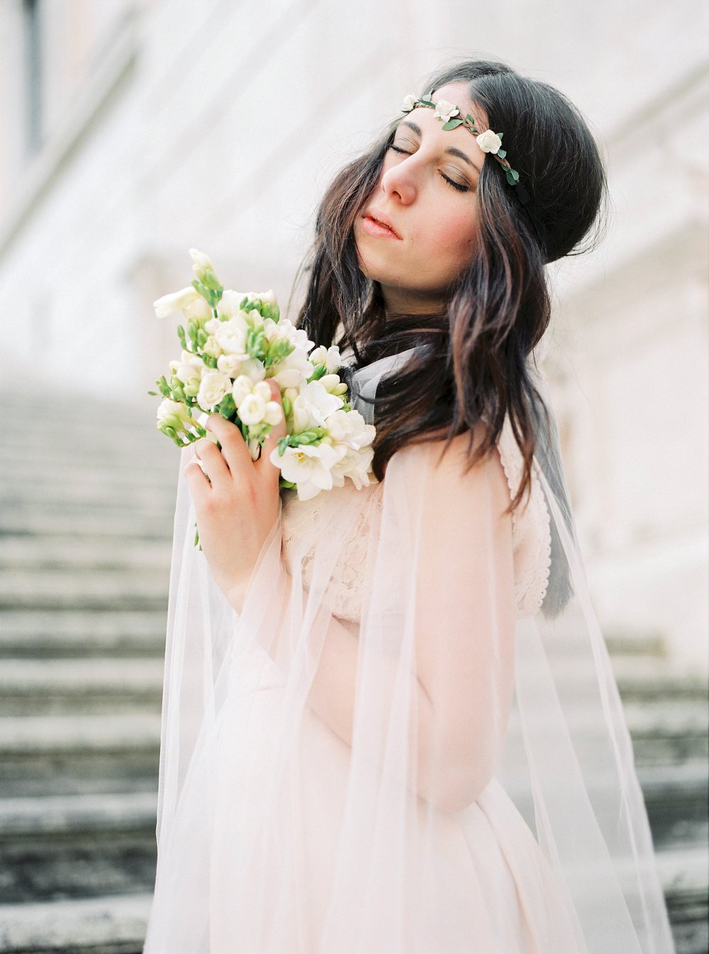 Bridal shoot in Rome