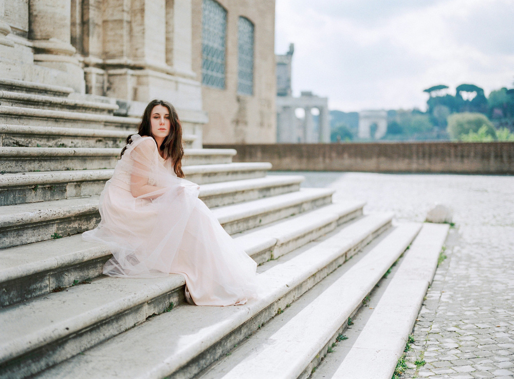 Bridal shoot in Rome