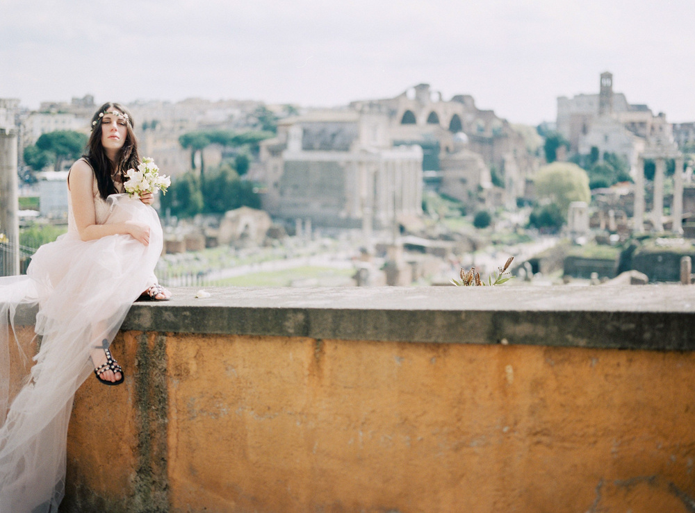 Bridal shoot in Rome