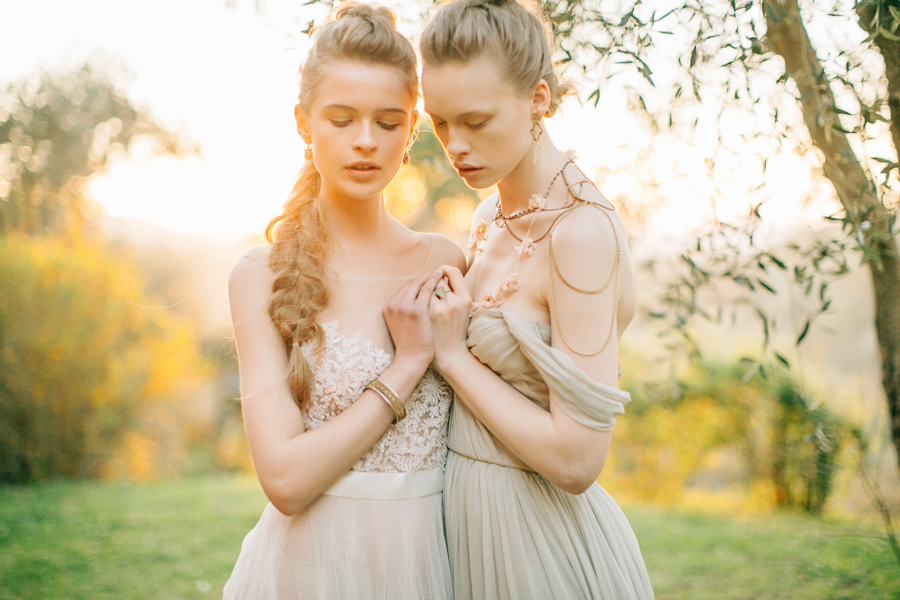 Bridal shoot in Orvieto