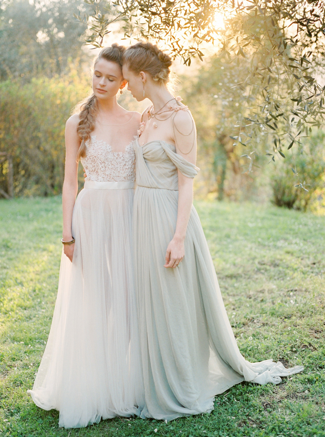 Bridal shoot in Orvieto