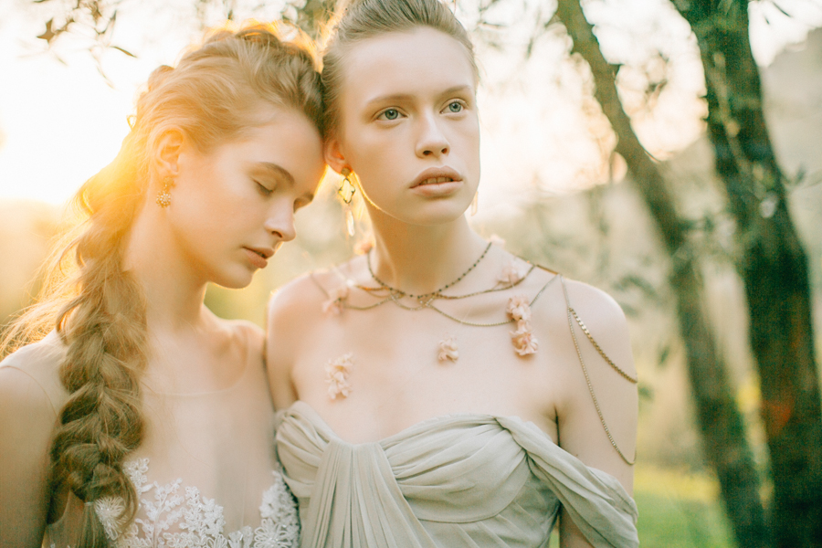 Bridal shoot in Orvieto