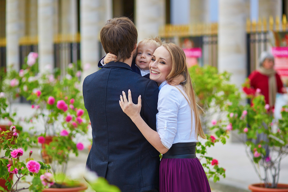 Yulia, Alexey and Artemy