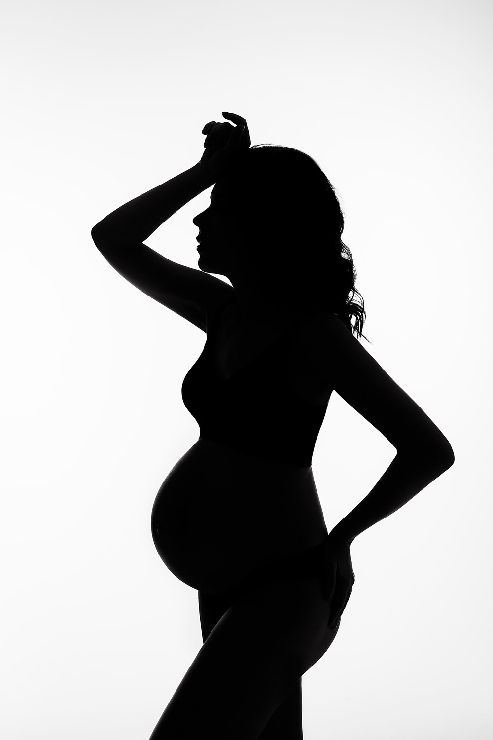Фотосессия беременных Минимализм