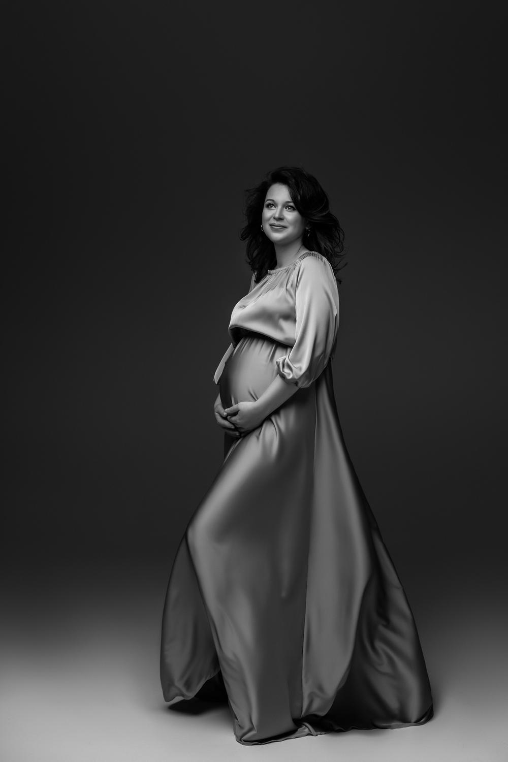 Фотосессии беременных в стиле минимализм