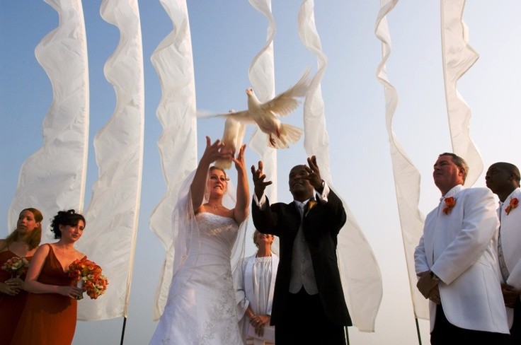 флаги для свадьбы 