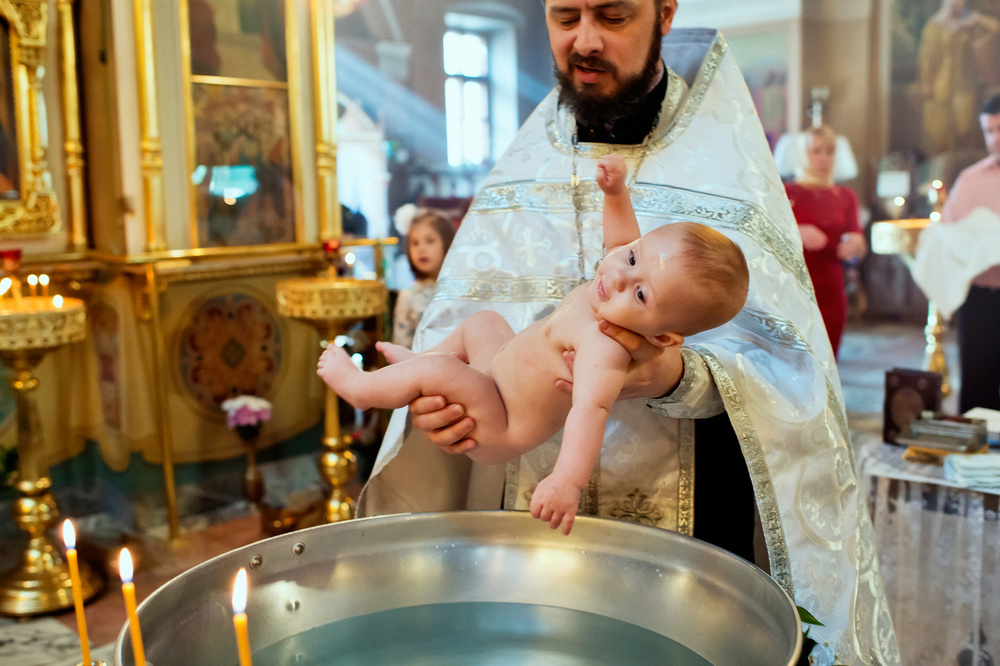 фотосессия крещения