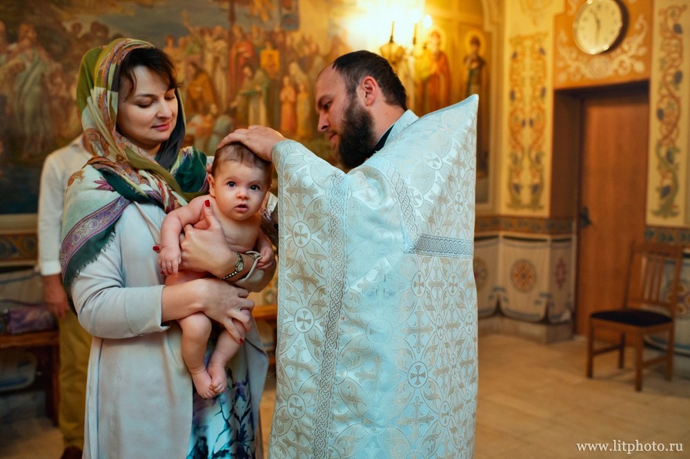фотограф на крещение в москве