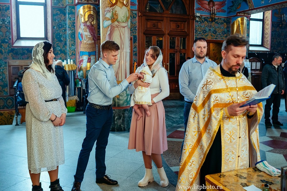 фотограф на крещение храм евфросинии московской нахимовский проспект