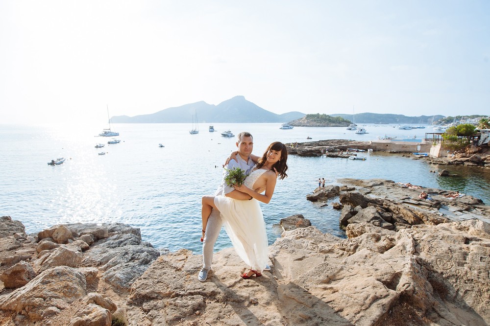 Sant Elm, Mallorca |Three couples and one ceremony