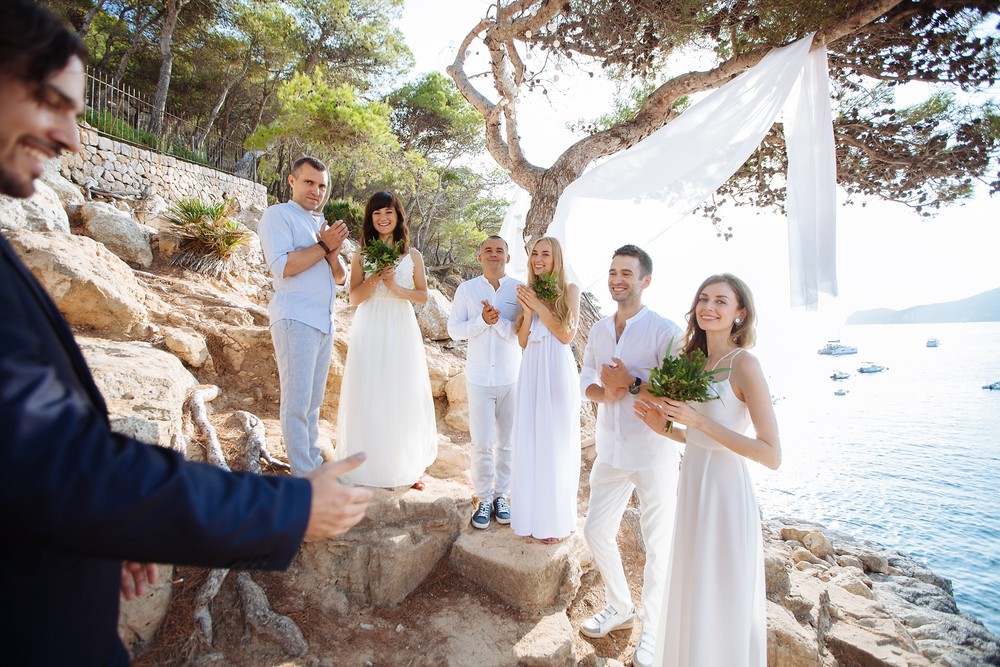 Sant Elm, Mallorca |Three couples and one ceremony