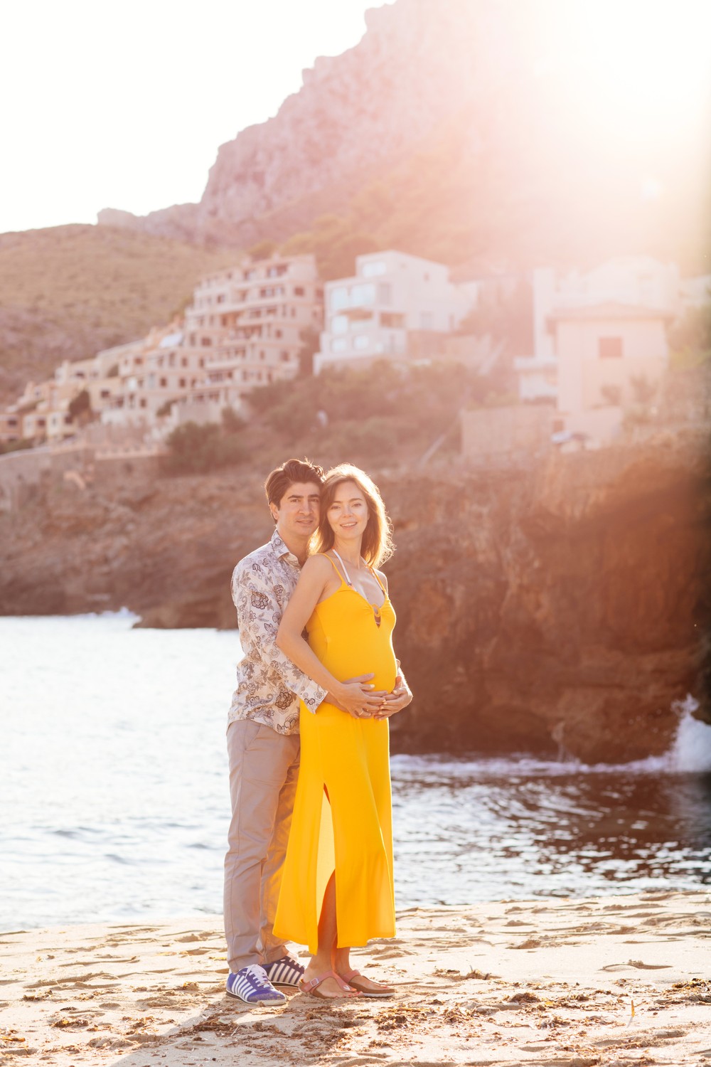 Pollenca, Baleares | Tatiana pregnant & Benjamin