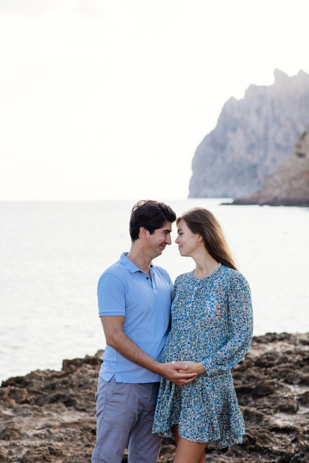 Pollenca, Baleares | Tatiana pregnant & Benjamin