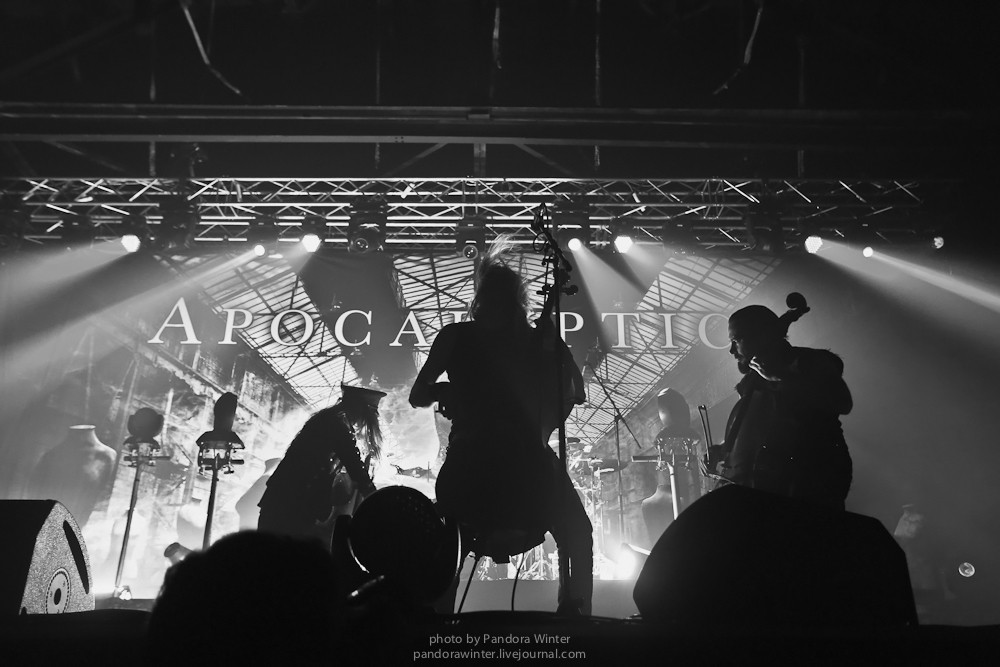 Apocalyptica @ Stereo Plaza, Kyiv, 1-12-2015  