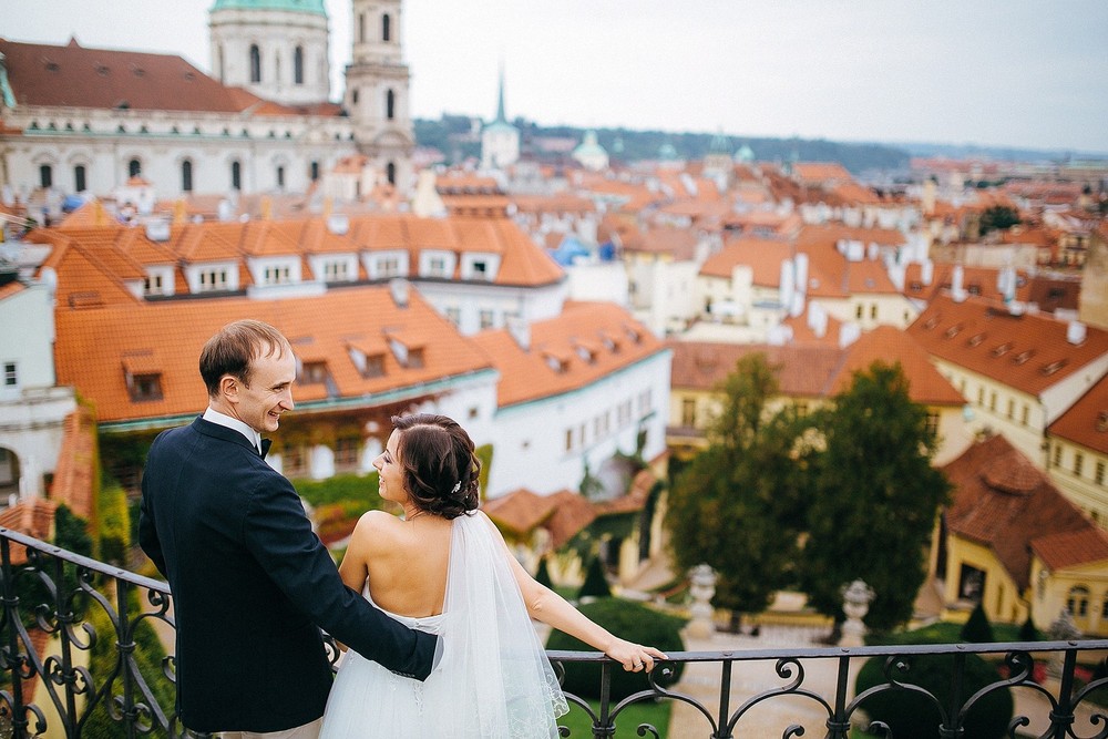 Свадебные серии - Карина и Андрей(Prague.vrtbovská zahrada)