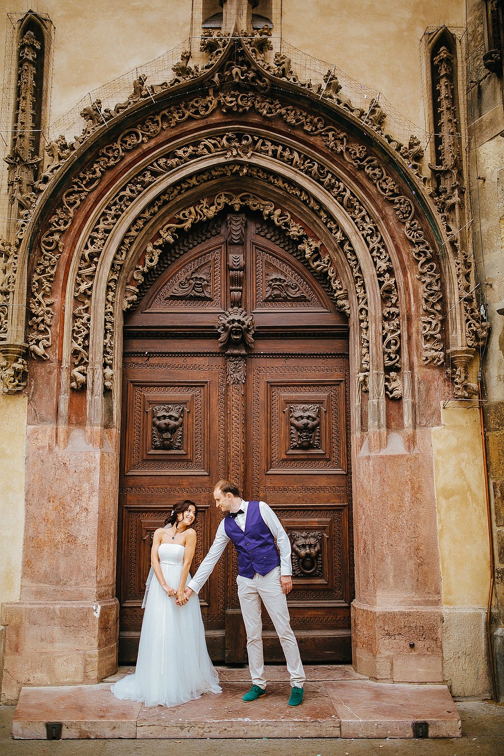 Свадебные серии - Карина и Андрей(Prague.vrtbovská zahrada)