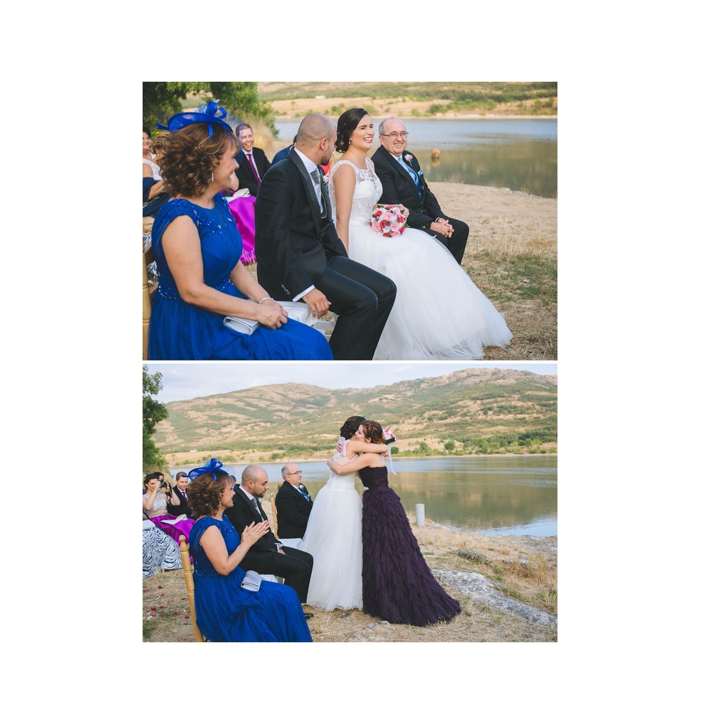 Boda de Laura y Toni (Pinilla del Valle, El Corralon Del Embalse, Madrid, septiembre 2016)