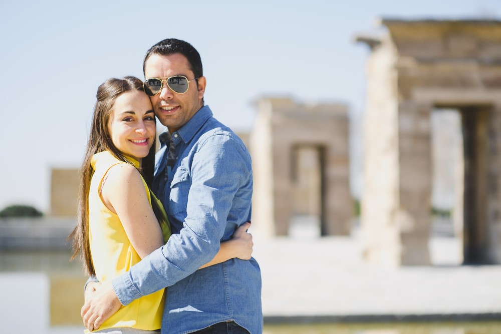 Preboda de Beatriz y Jorge (Los Jardines de Sabatini, febrero 2018)