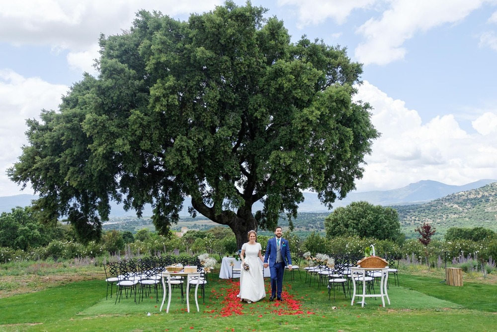 Boda Clara y Javier (Finca El Hormigal, Collado Villalba, Madrid)