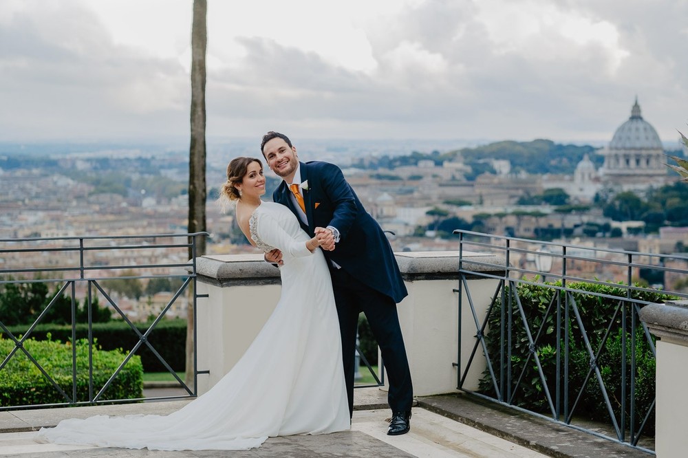 Boda Brenda y Antonio (Roma, Villa Miani)