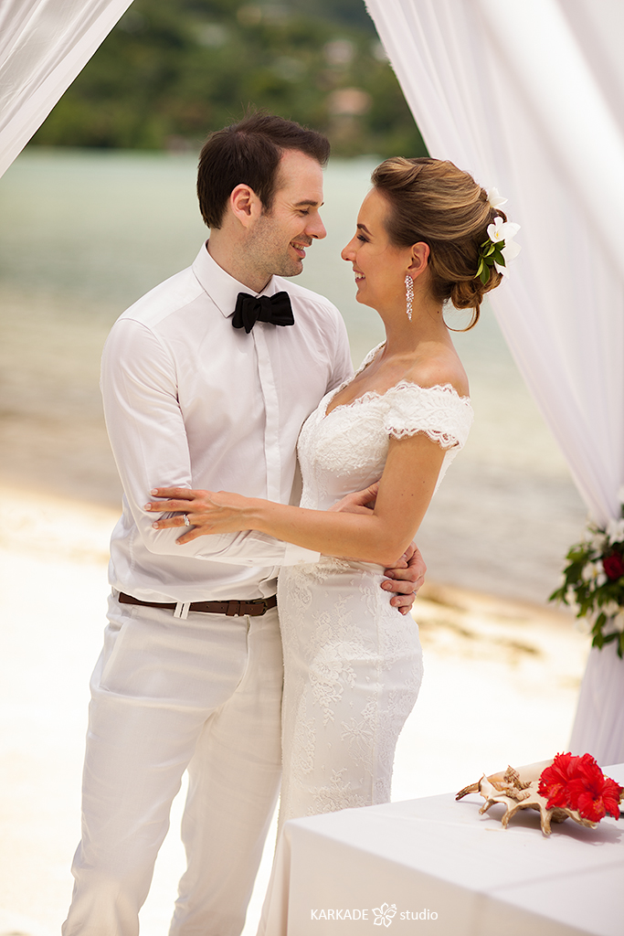 Albina & Matthew in Seychelles