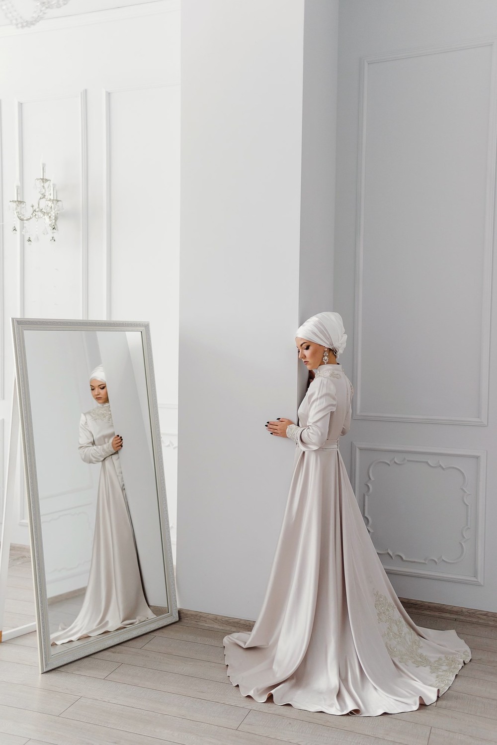 Коллекция платьев для никаха от студии Izar, 2020