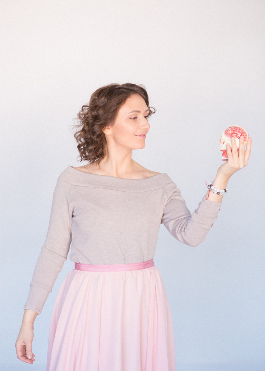 Наталья Дичковская и вдохновение в розовой юбке.