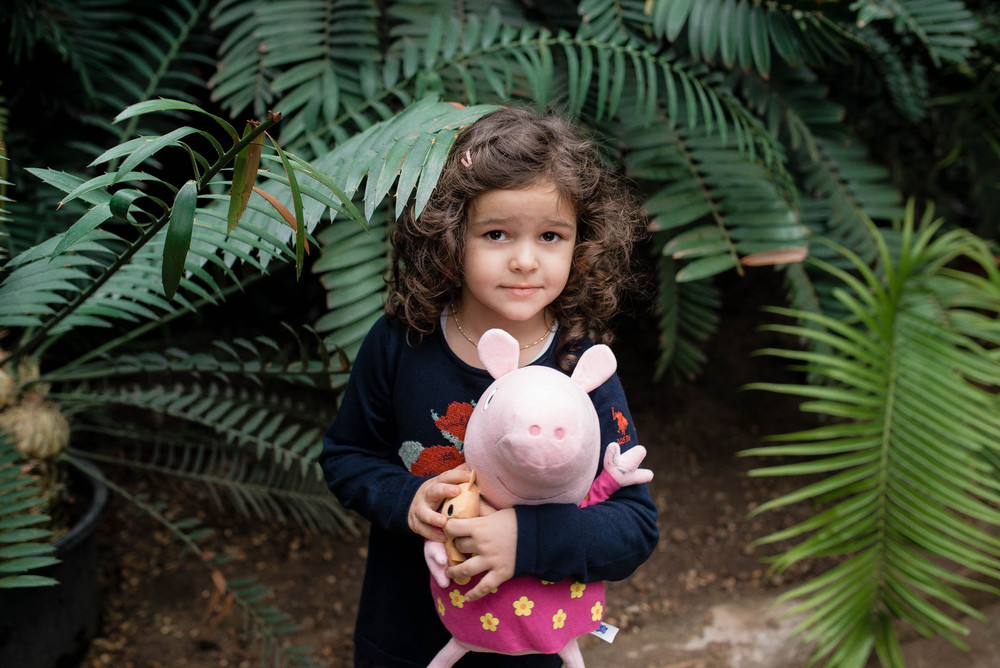 Детская фотосессия в Оранжрее Ботанического сада