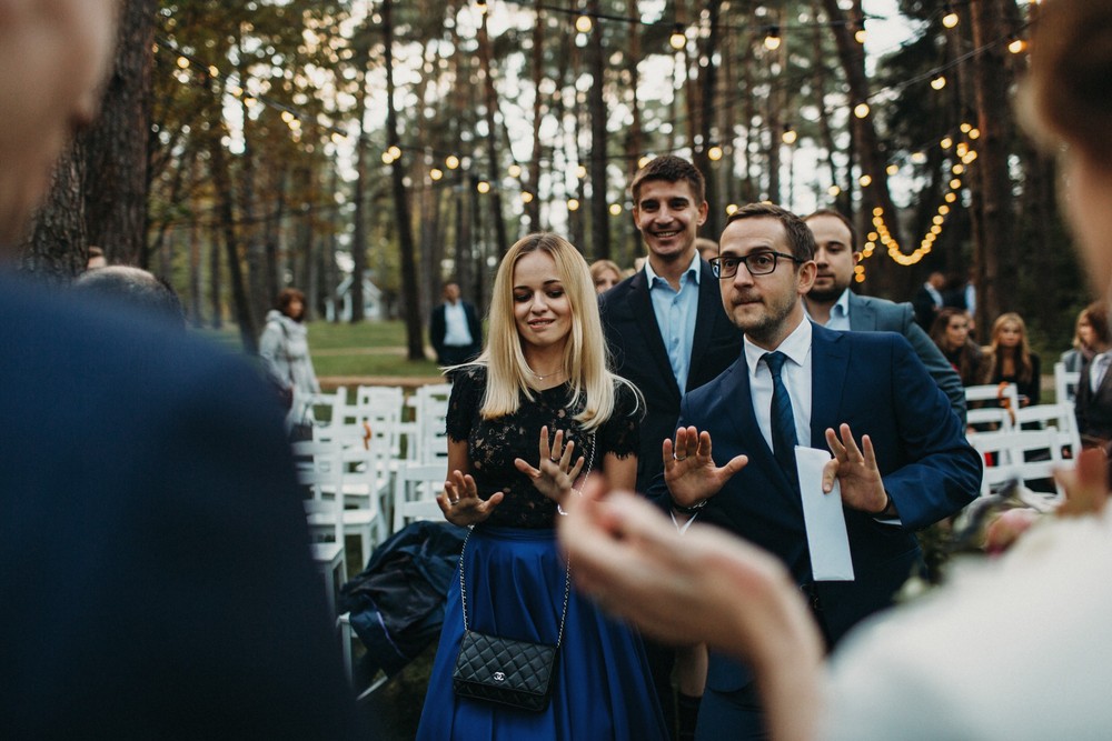Настя и Стас | Сказочная свадьба в сосновом лесу