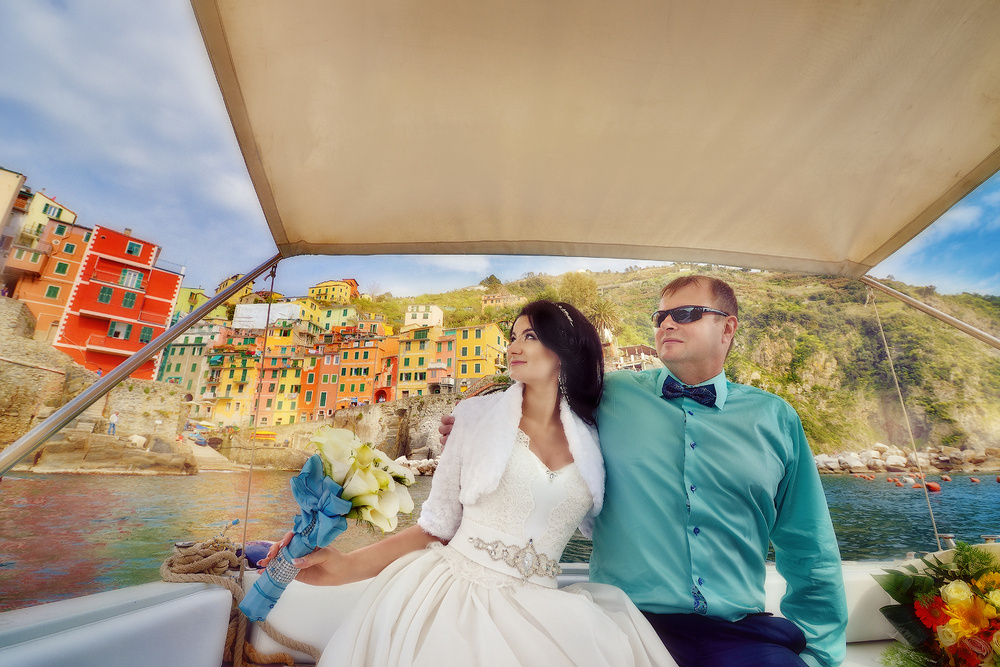 Series - Wedding in Portovenere, Italy / Оксана и Владимир: свадьба в Портовенере, Италия