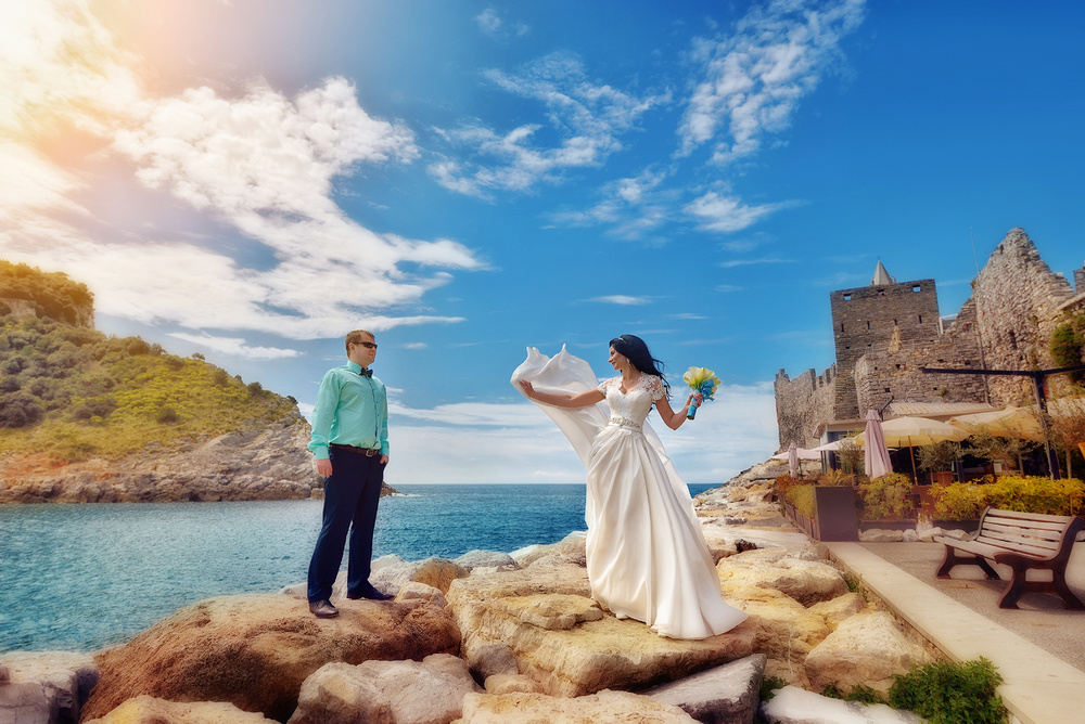 Series - Wedding in Portovenere, Italy / Оксана и Владимир: свадьба в Портовенере, Италия