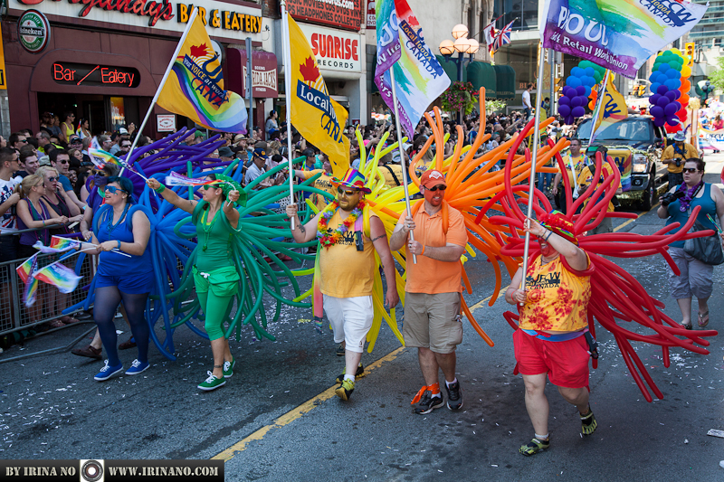 Reportage - Pride Parade. Toronto 2013