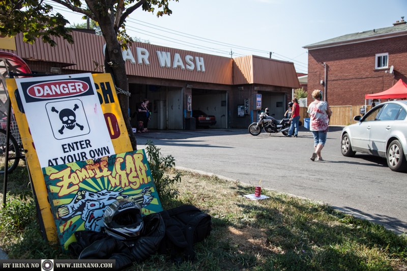 Reportage - Zombie car wash, 2013.08.18. Toronto
