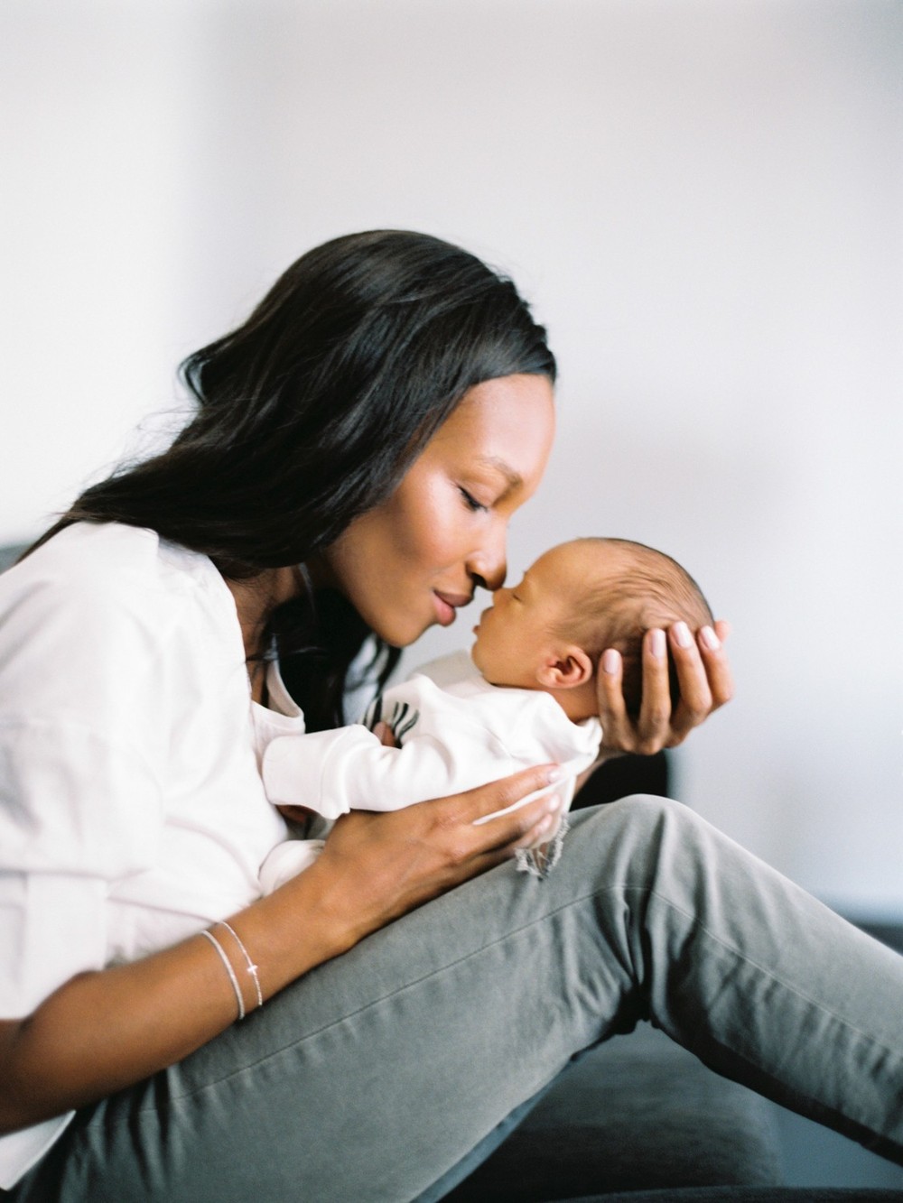 Lifestyle newborn session with little David