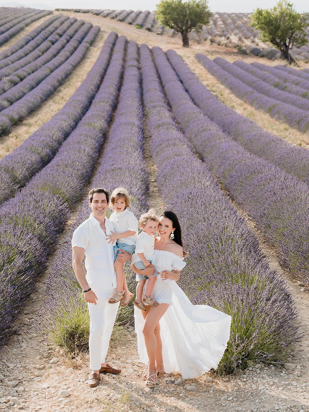 Provence Family Trip. Lavande fields, Gorge du Verdon, Moustier Sainte Marie