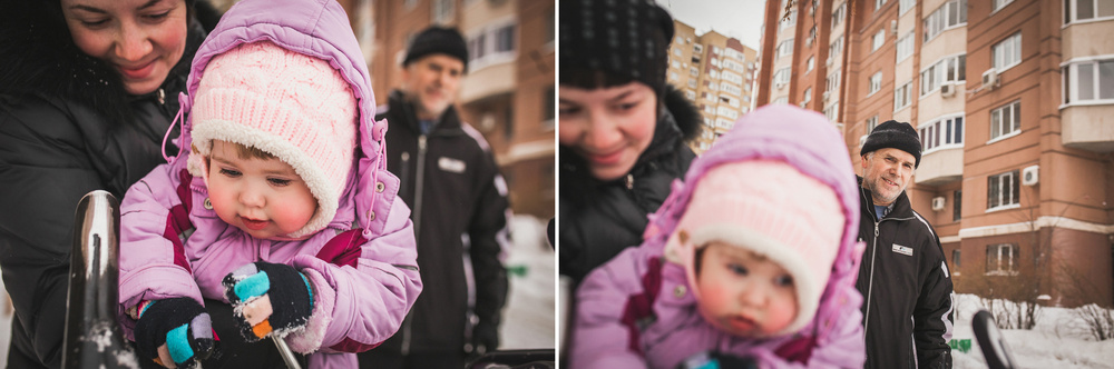 FAMILY - Зимняя прогулка с Вероникой