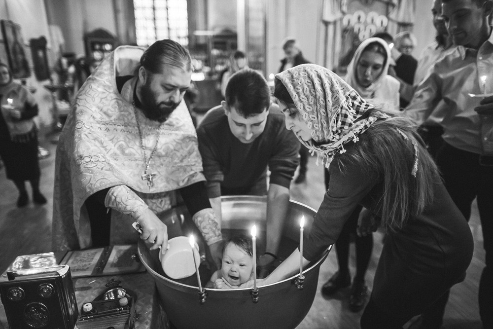Крещение малыша - Крещение Гриши
