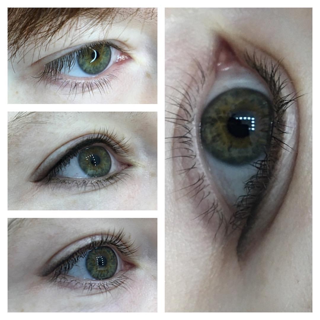 Eyeliner Sfumato (PRIMA, SUBITO DOPO trattamento e GUARITO)