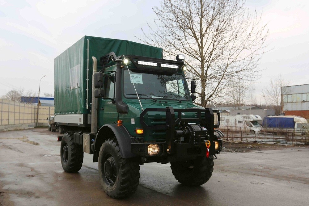 Проект "Сахалин-3" (бортовой Unimog U5000)