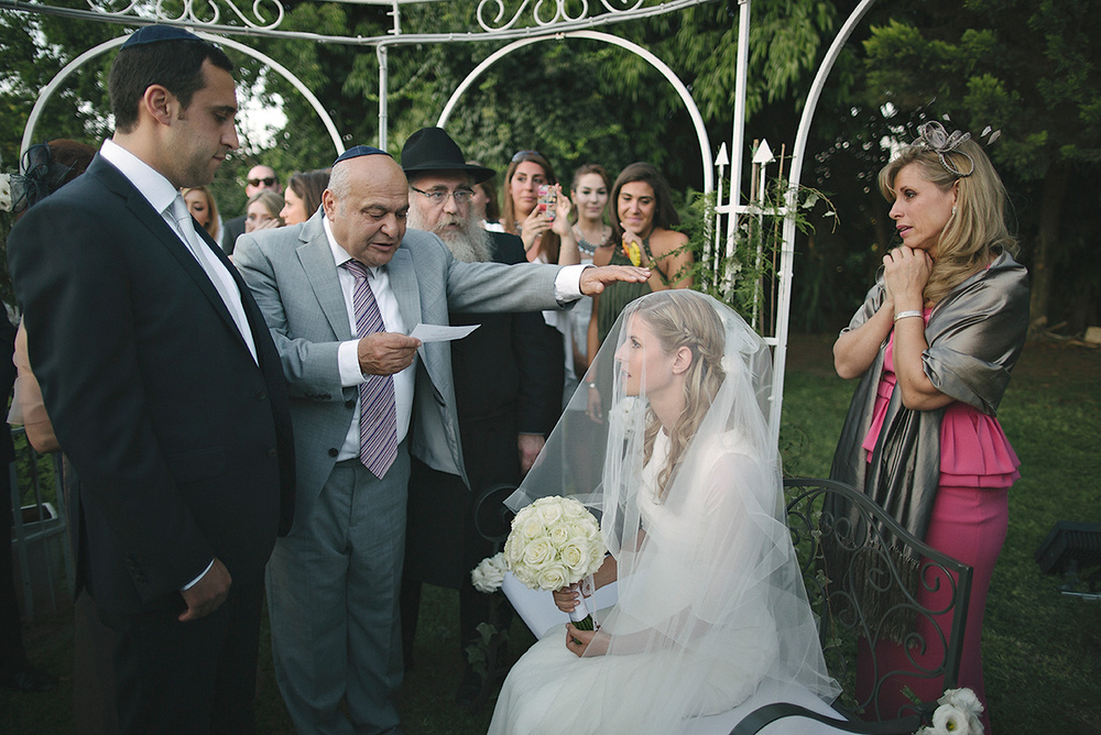 English religious wedding in Israel