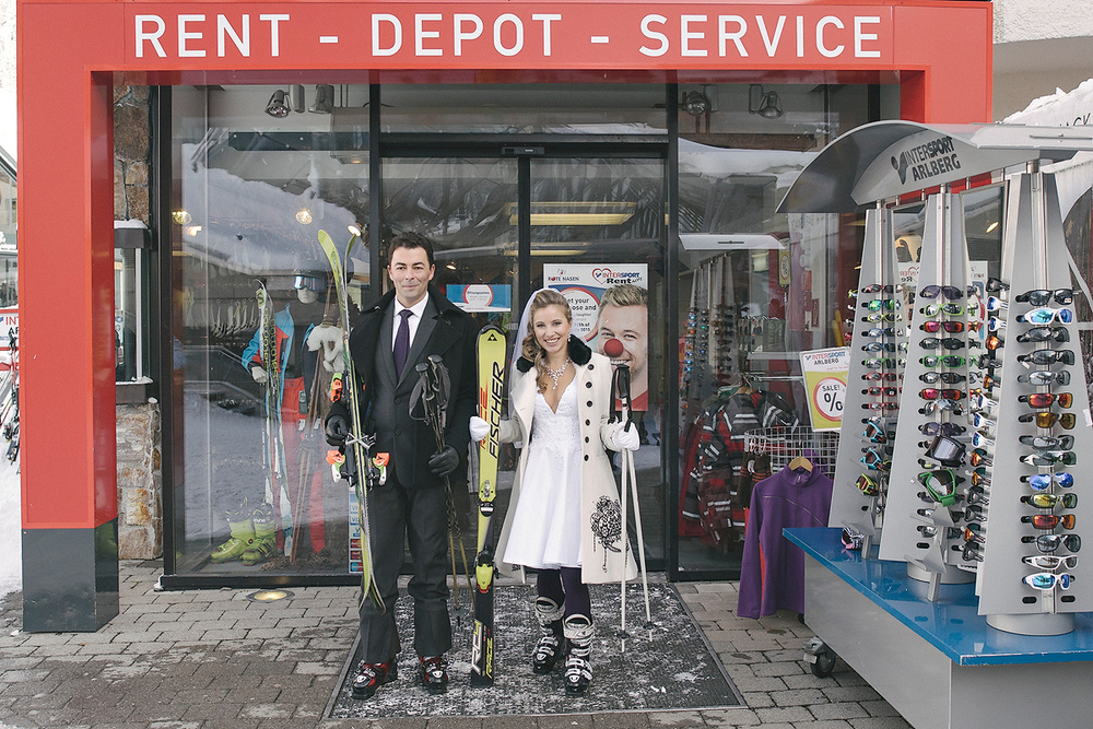 MOUNTAIN SKI WEDDING 