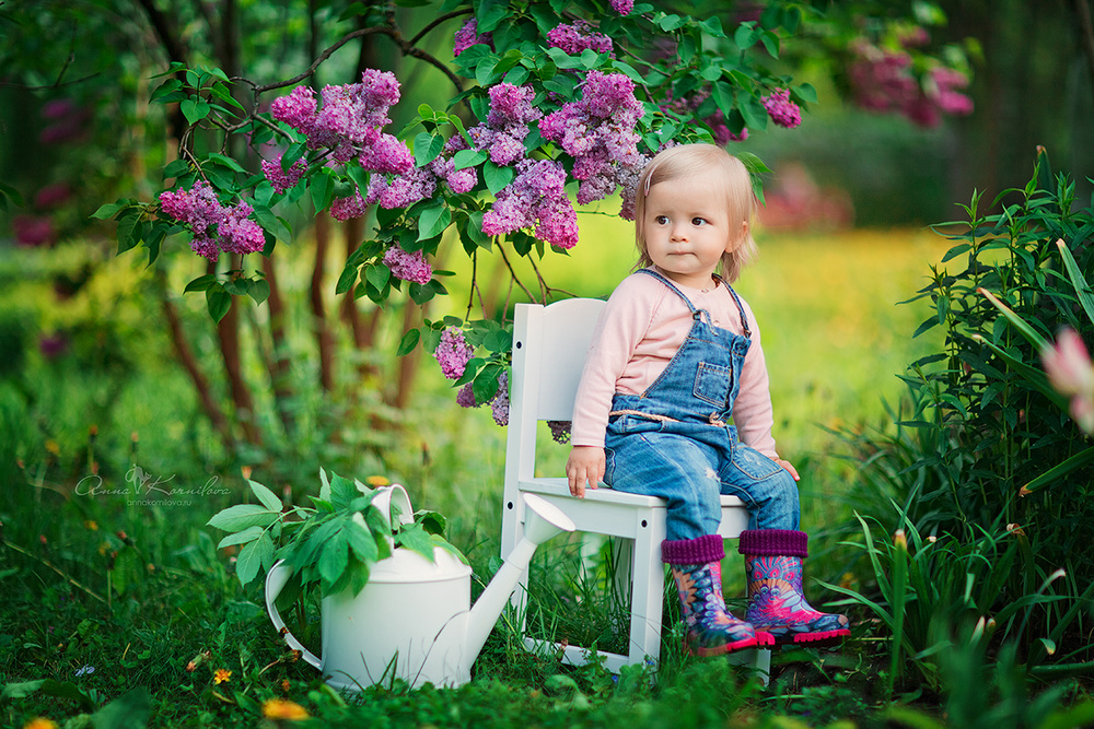 Анна Корнилова, фотограф Анна Корнилова, девочка, ребенок, фотосессия, фотосессия в парке