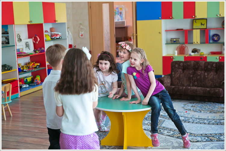 Съемка в детском саду. Май 2015