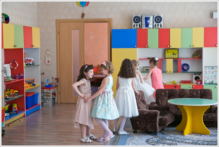 Съемка в детском саду. Май 2015