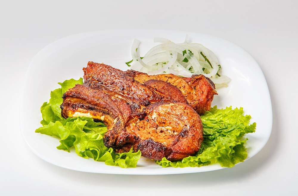 предметная фото съемка еды Красноярск фотограф меню ресторан кафе блюдо мясо курица свинина