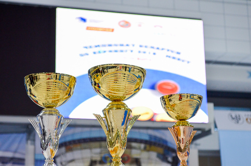 Церемония награждения Открытого кубка РБ по керлингу 2016
