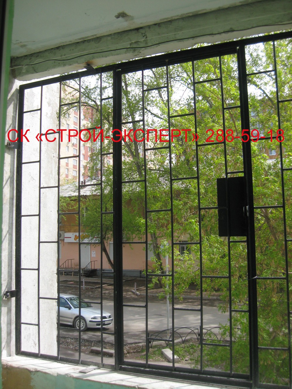ФОТО-ГАЛЕРЕЯ - Решетки фото - Раздвижные решетки на окна Пермь
