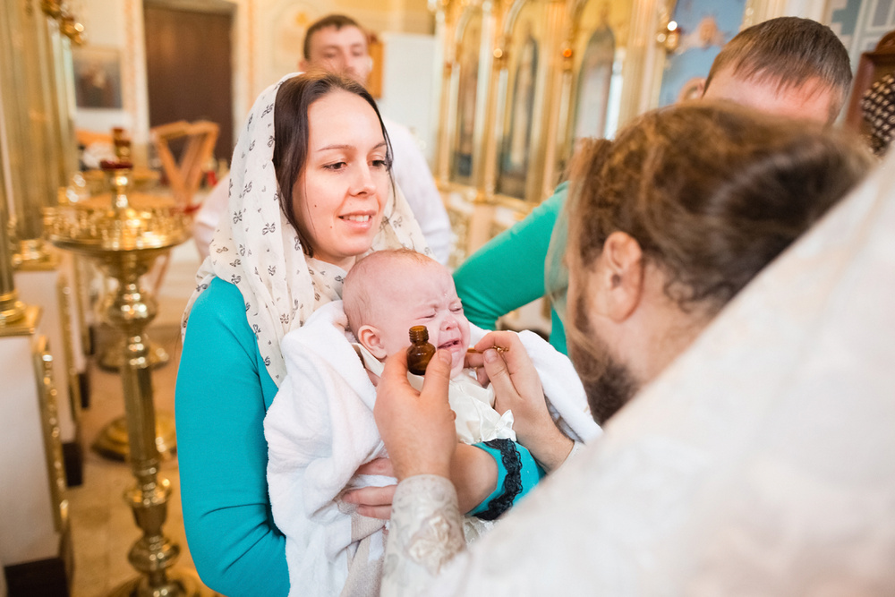Крещение Есении и Василисы
